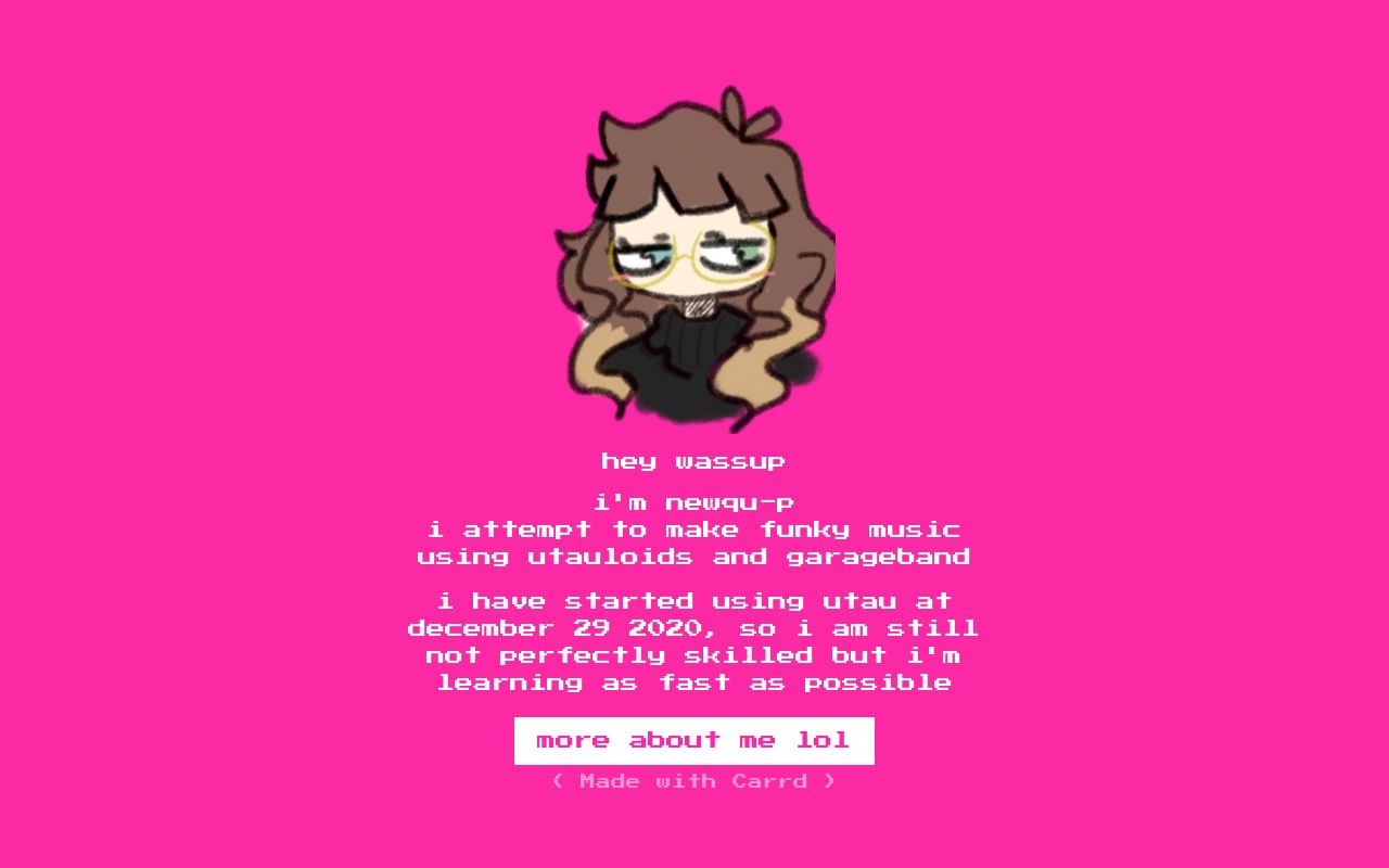 Carrd profile picture for @spinach